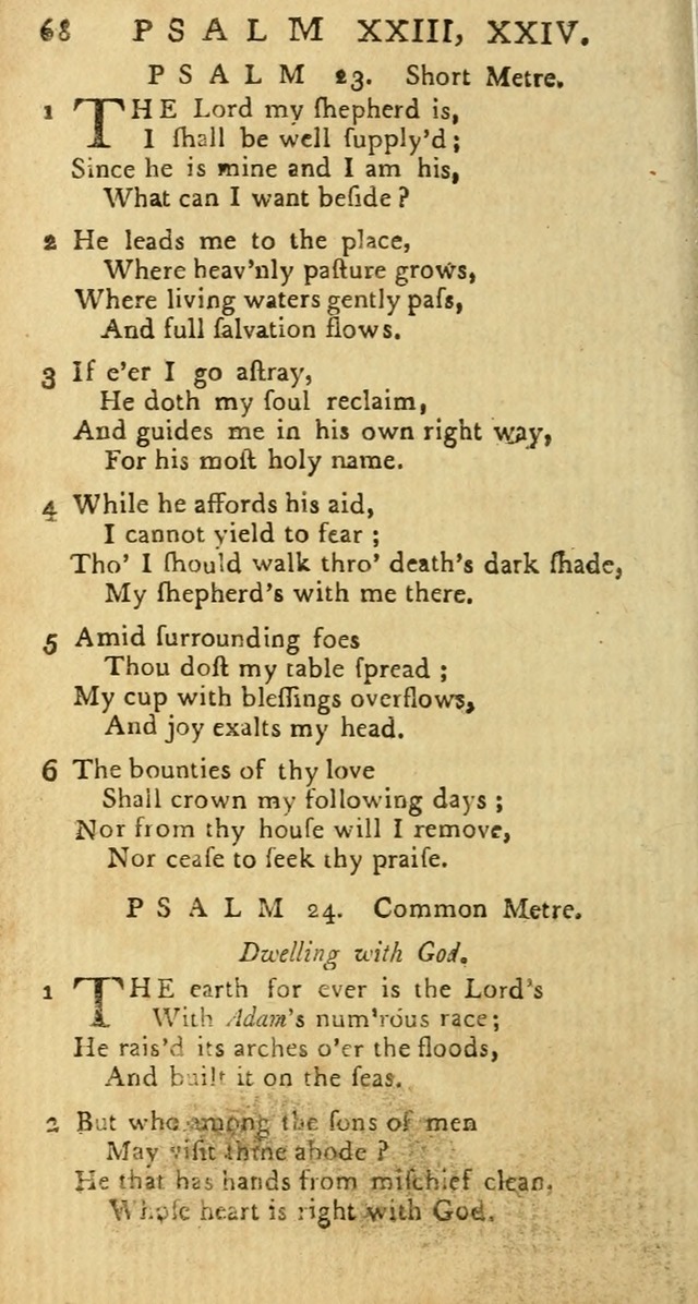 Psalms: carefully suited to the Christian worship in the United States of America: being an improvement of the old versions of the Psalms of David page 44