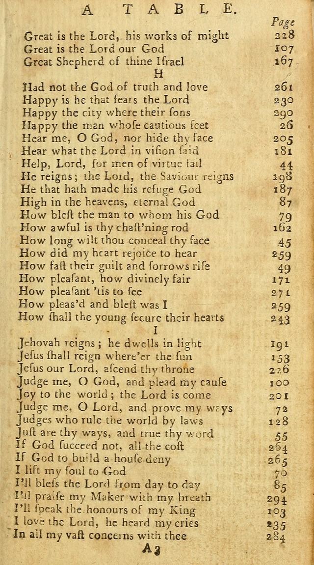 Psalms: carefully suited to the Christian worship in the United States of America: being an improvement of the old versions of the Psalms of David page vii