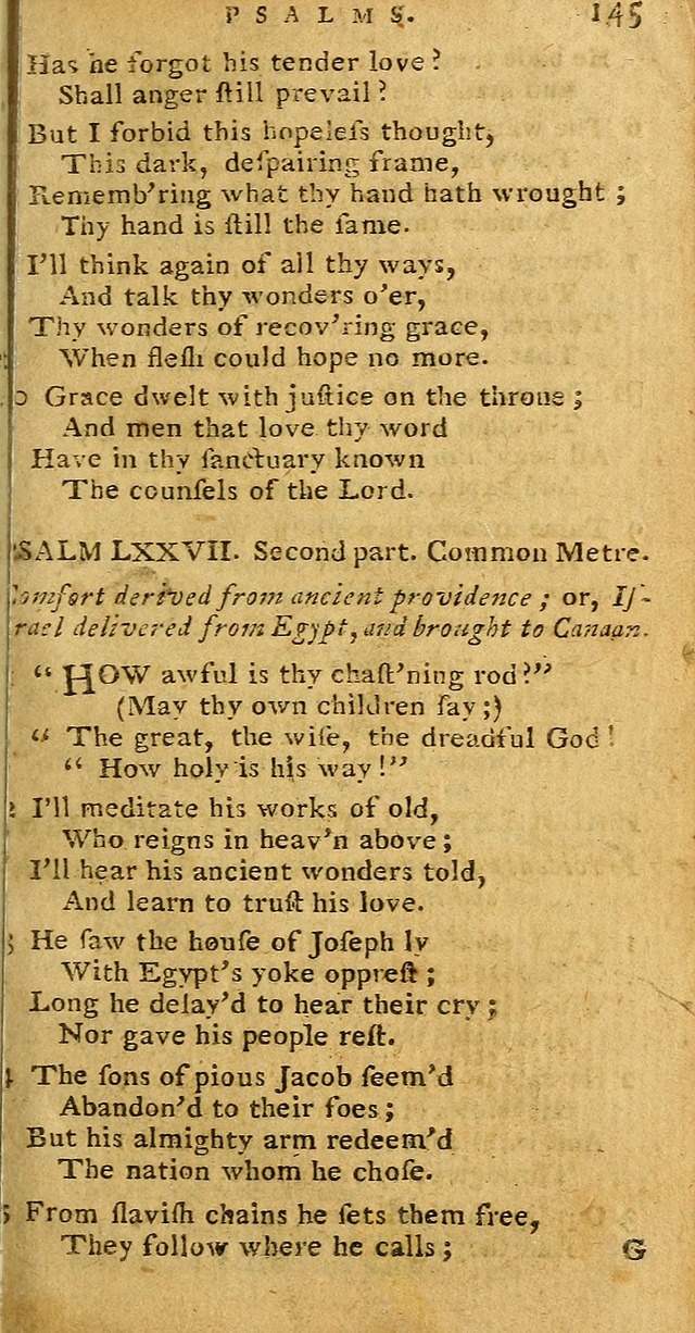 Psalms carefully suited to the Christian worship in the United States of America: being Dr. Watts