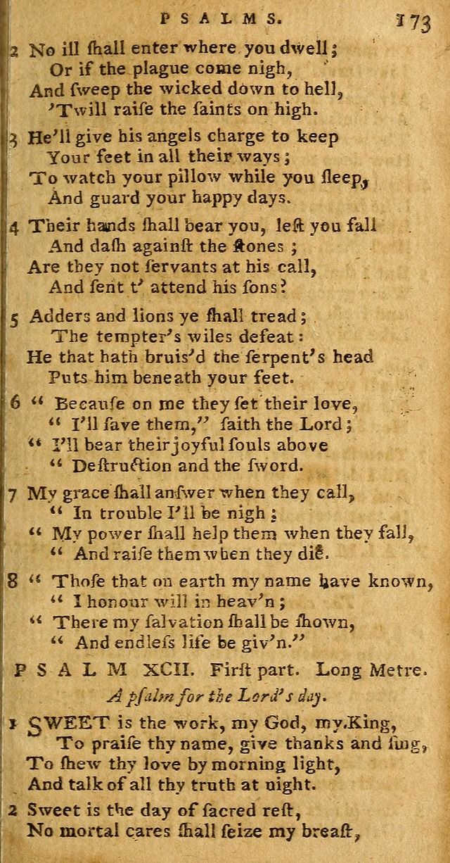 Psalms carefully suited to the Christian worship in the United States of America: being Dr. Watts