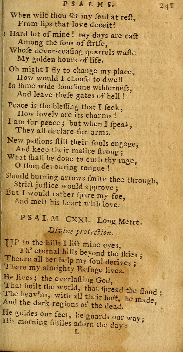 Psalms carefully suited to the Christian worship in the United States of America: being Dr. Watts