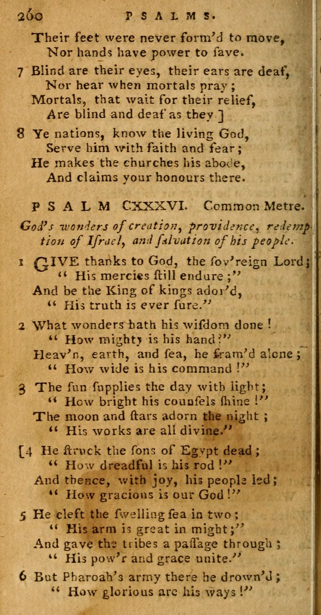 Psalms carefully suited to the Christian worship in the United States of America: being Dr. Watts