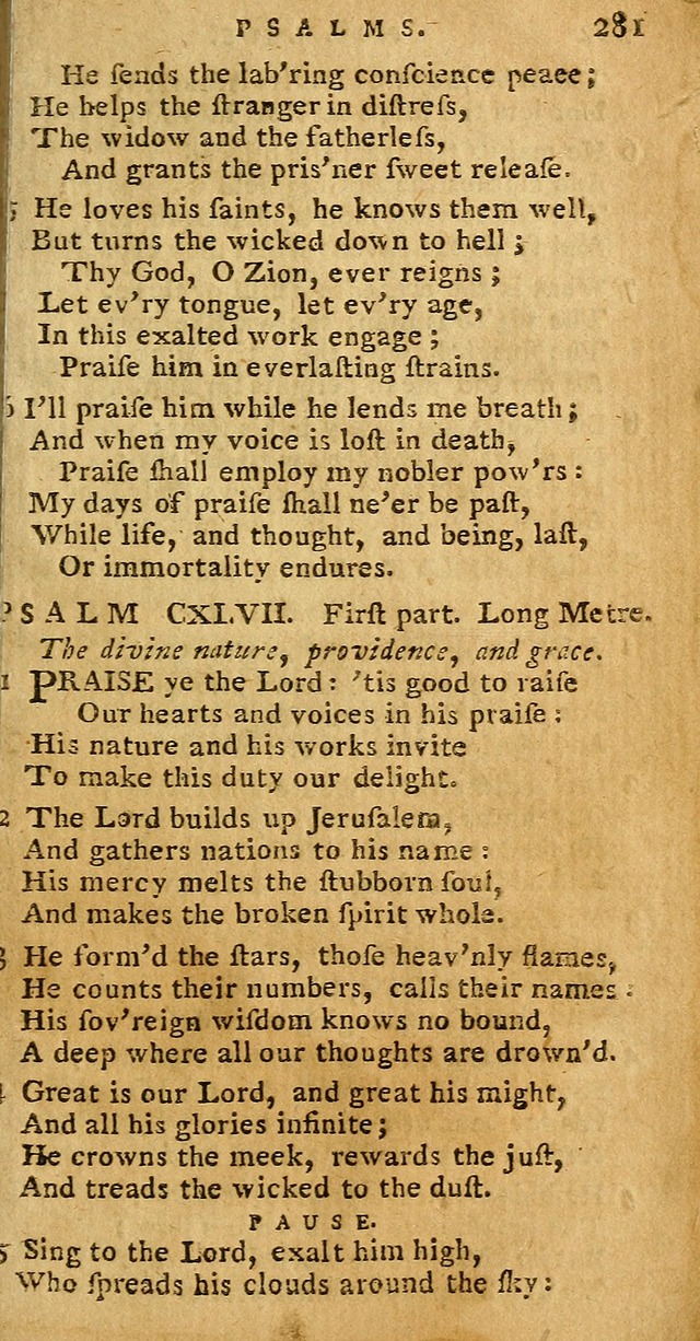 Psalms carefully suited to the Christian worship in the United States of America: being Dr. Watts
