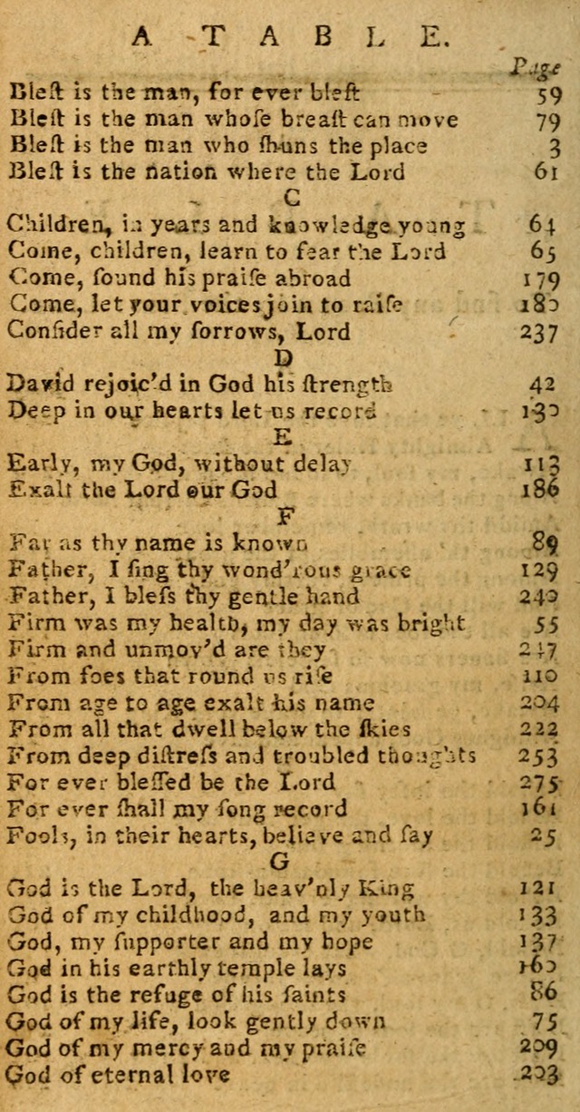 Psalms carefully suited to the Christian worship in the United States of America: being Dr. Watts