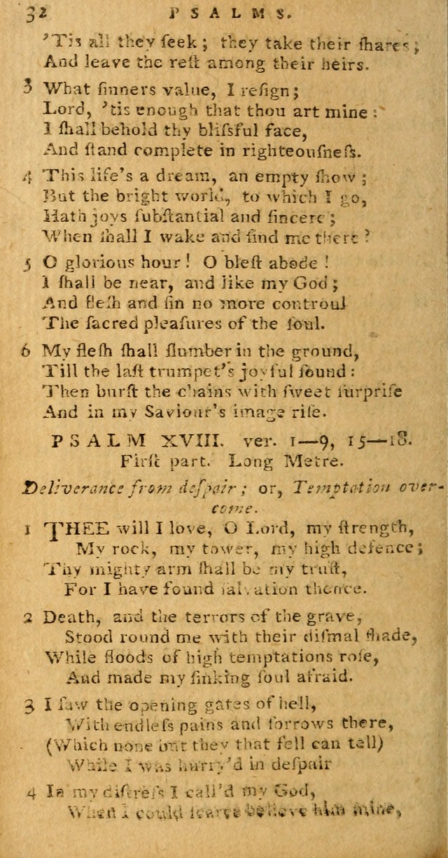 Psalms carefully suited to the Christian worship in the United States of America: being Dr. Watts