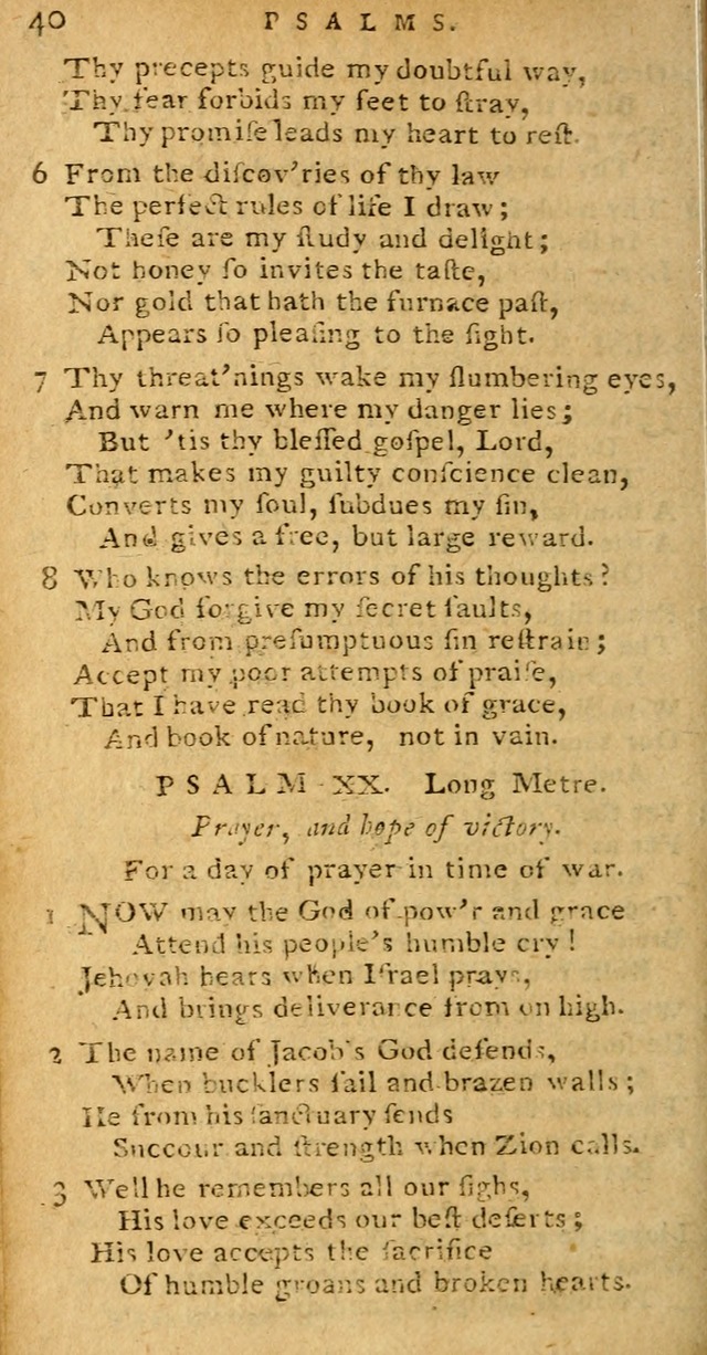 Psalms carefully suited to the Christian worship in the United States of America: being Dr. Watts