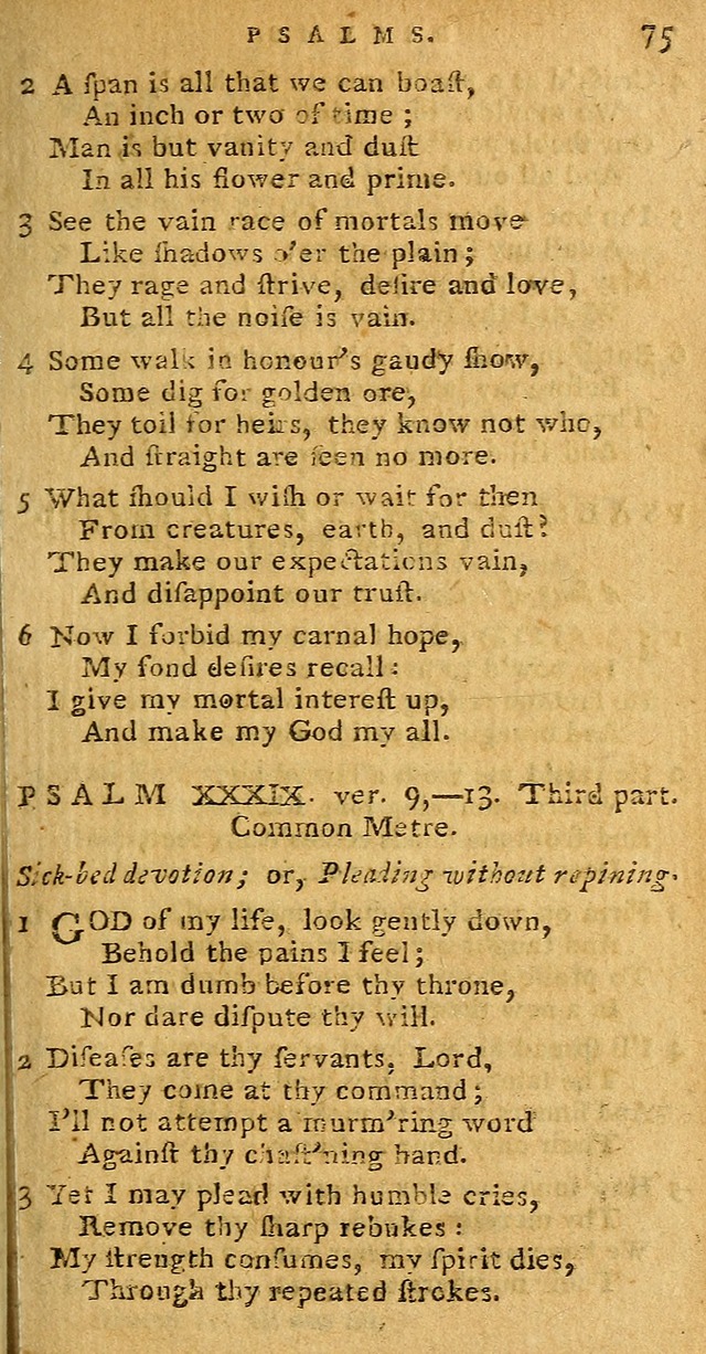 Psalms carefully suited to the Christian worship in the United States of America: being Dr. Watts