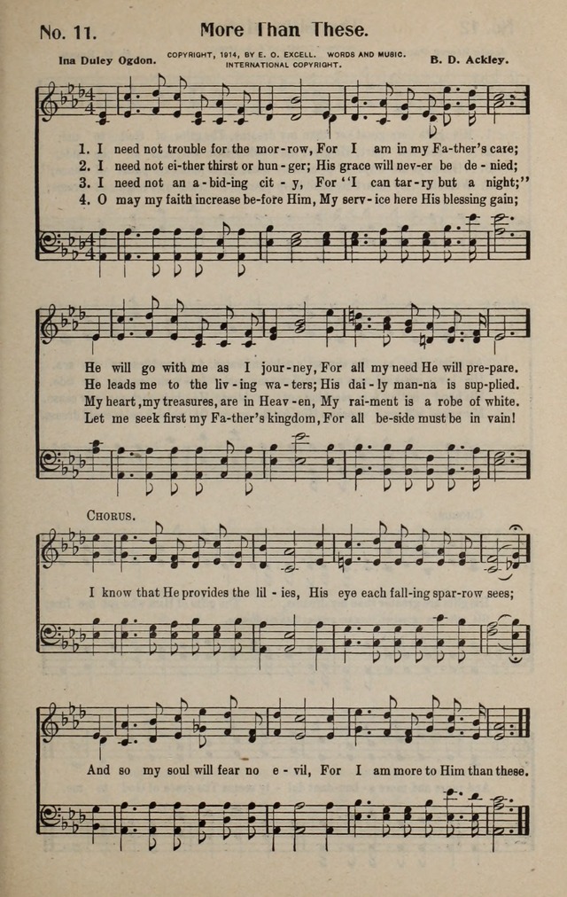 The New Praiseworthy: for the Church and Sunday School page 11