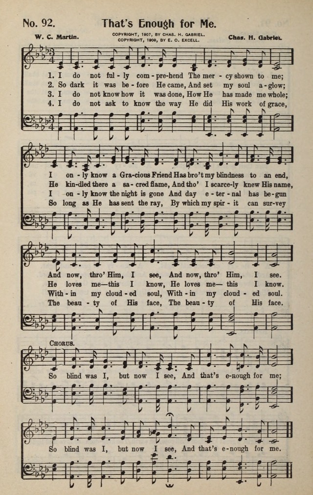 The New Praiseworthy: for the Church and Sunday School page 98