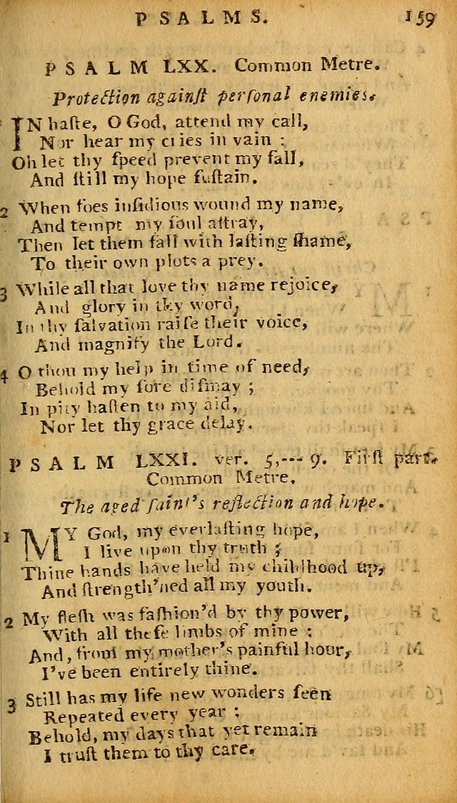 Psalms, carefully suited to the Christian worship in the United States of America: being an improvement of the old versions of the Psalms of David. page 135