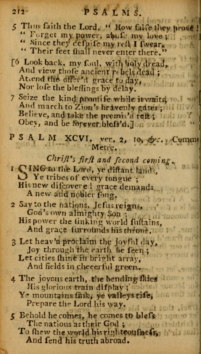 Psalms, carefully suited to the Christian worship in the United States of America: being an improvement of the old versions of the Psalms of David. page 188