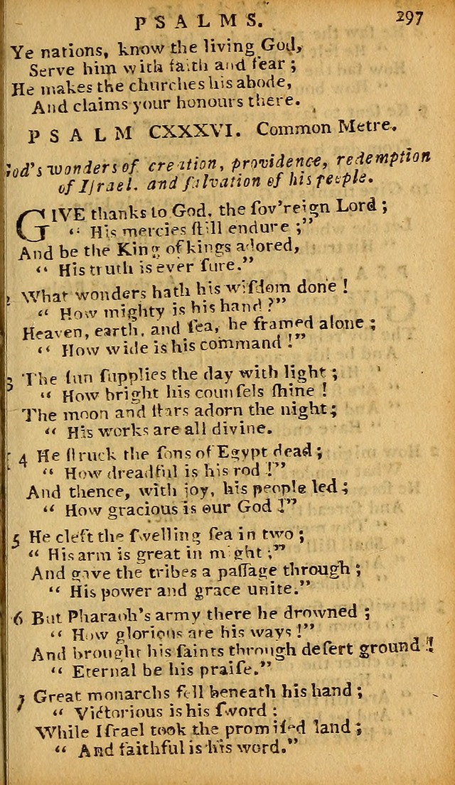 Psalms, carefully suited to the Christian worship in the United States of America: being an improvement of the old versions of the Psalms of David. page 273