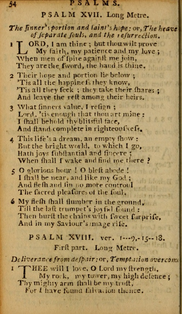 Psalms, carefully suited to the Christian worship in the United States of America: being an improvement of the old versions of the Psalms of David. page 30