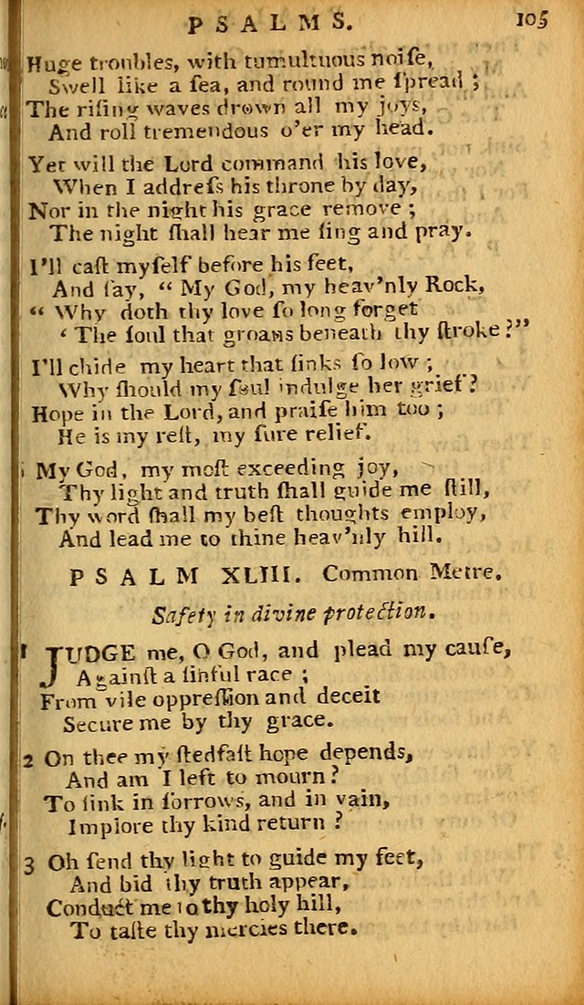 Psalms, carefully suited to the Christian worship in the United States of America: being an improvement of the old versions of the Psalms of David. page 81