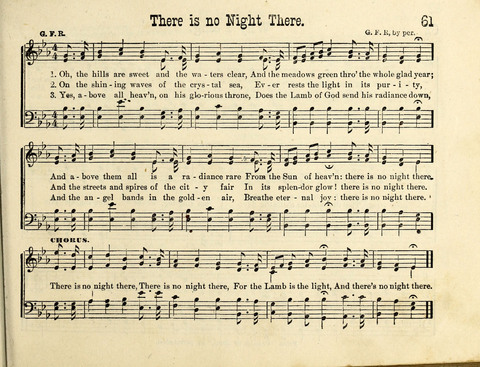 Pure Delight: a collection of Songs and Services for Sunday Schools page 61