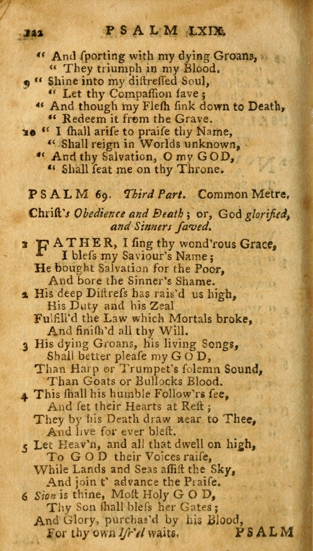 The Psalms of David: imitated in the language of the New Testament. page 122