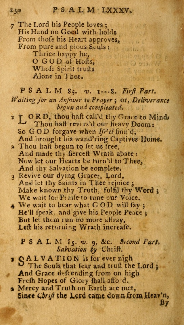 The Psalms of David: imitated in the language of the New Testament. page 150