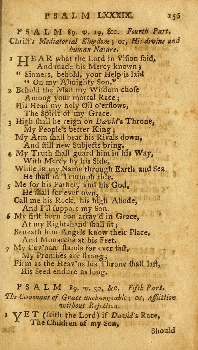 The Psalms of David: imitated in the language of the New Testament. page 155
