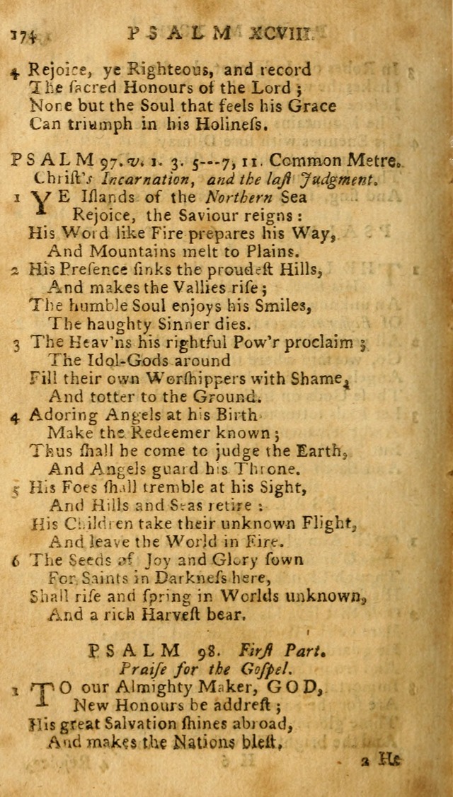 The Psalms of David: imitated in the language of the New Testament. page 174