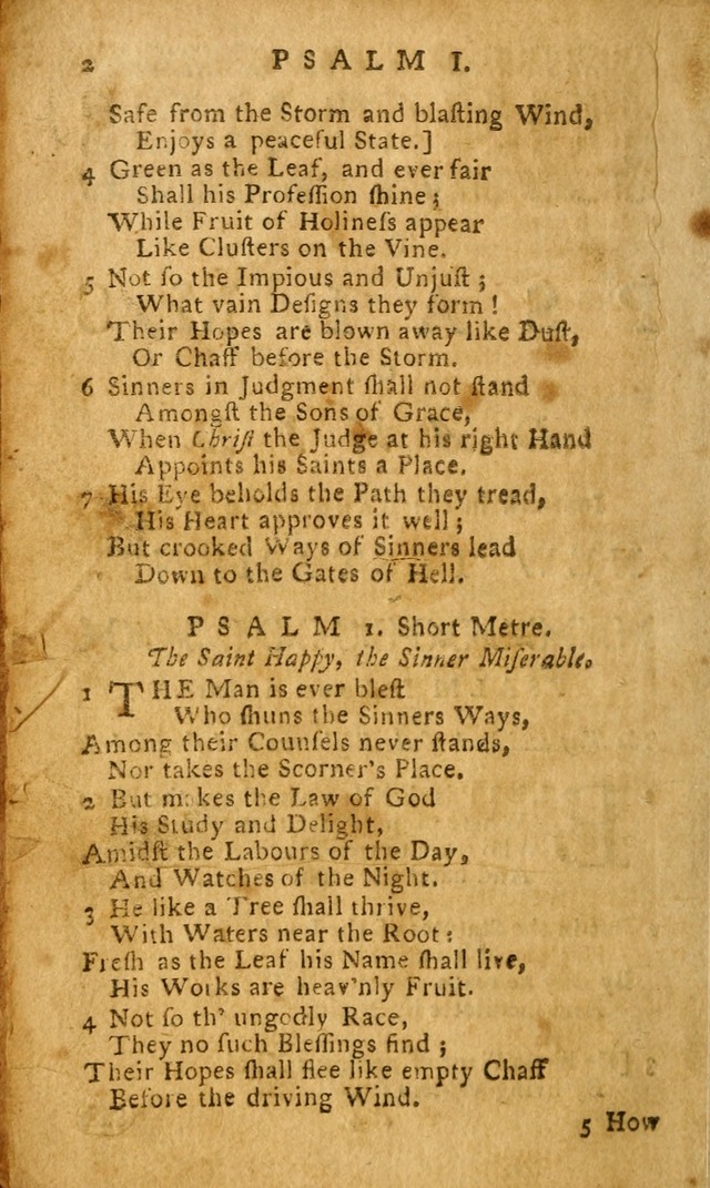 The Psalms of David: imitated in the language of the New Testament. page 2