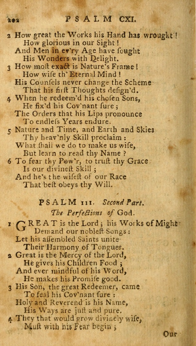 The Psalms of David: imitated in the language of the New Testament. page 202