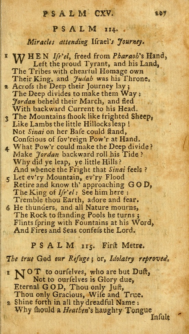 The Psalms of David: imitated in the language of the New Testament. page 207
