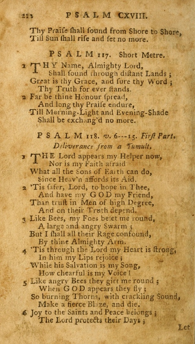 The Psalms of David: imitated in the language of the New Testament. page 212