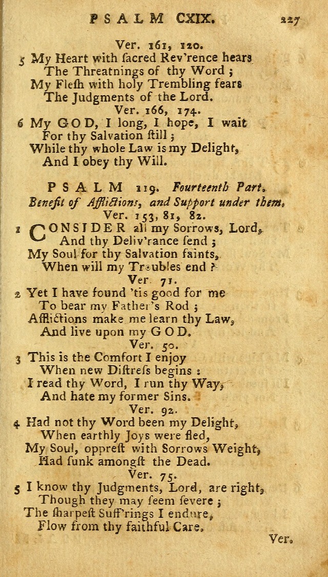 The Psalms of David: imitated in the language of the New Testament. page 227