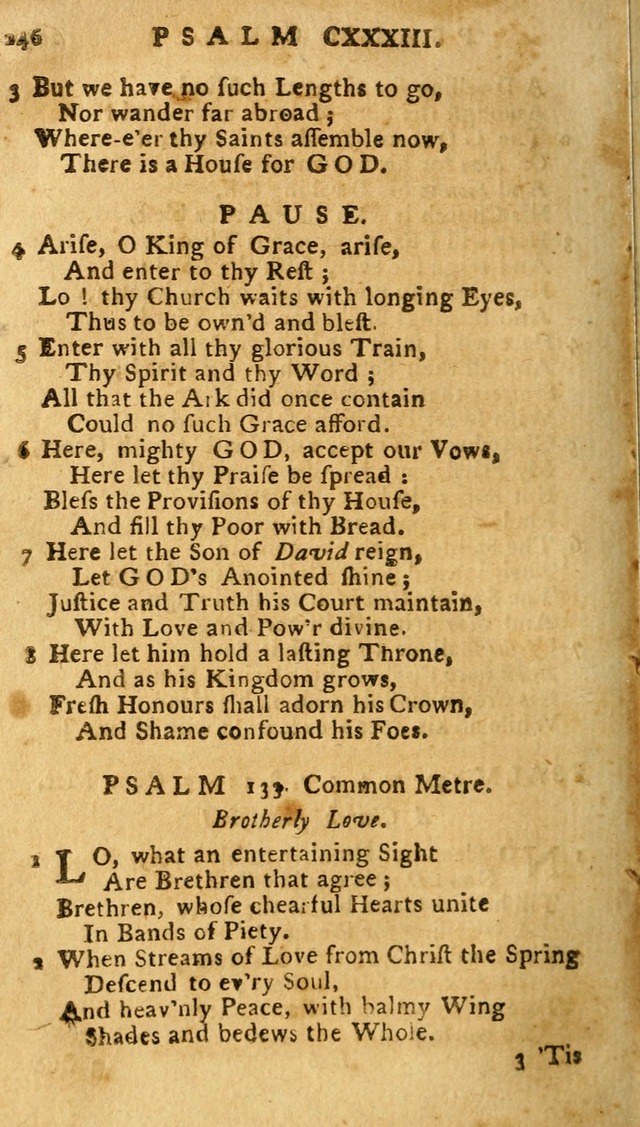 The Psalms of David: imitated in the language of the New Testament. page 246