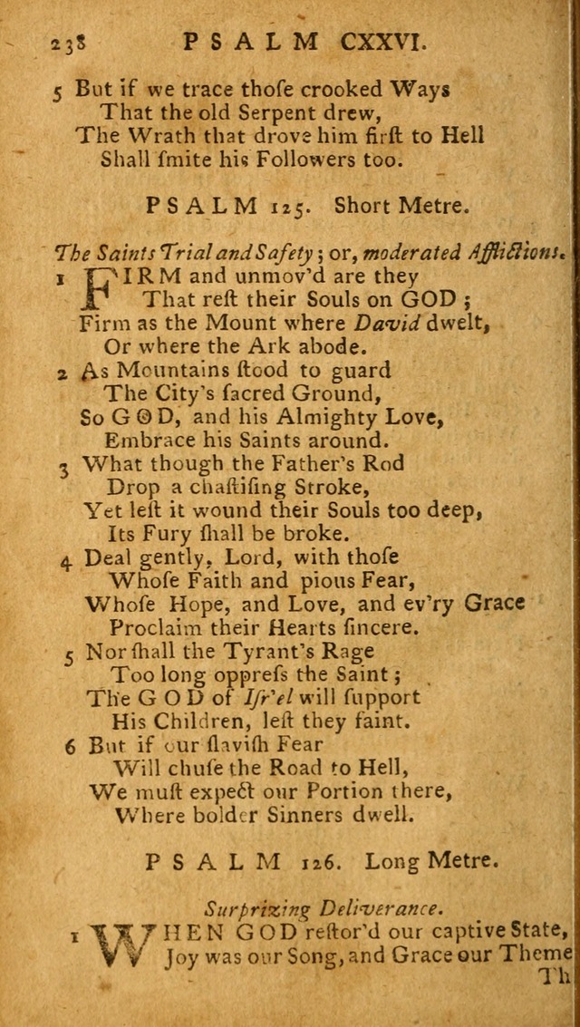 The Psalms of David: imitated in the language of the New Testament, and applied to the Christian state and worship (27th ed.) page 238