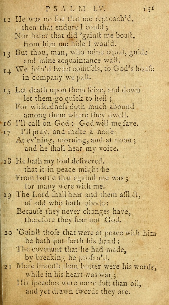 Psalms of David in metre page 151