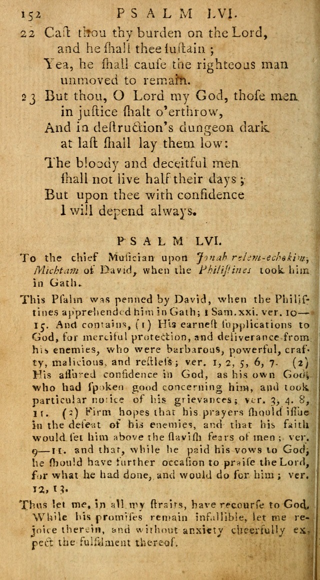 Psalms of David in metre page 152