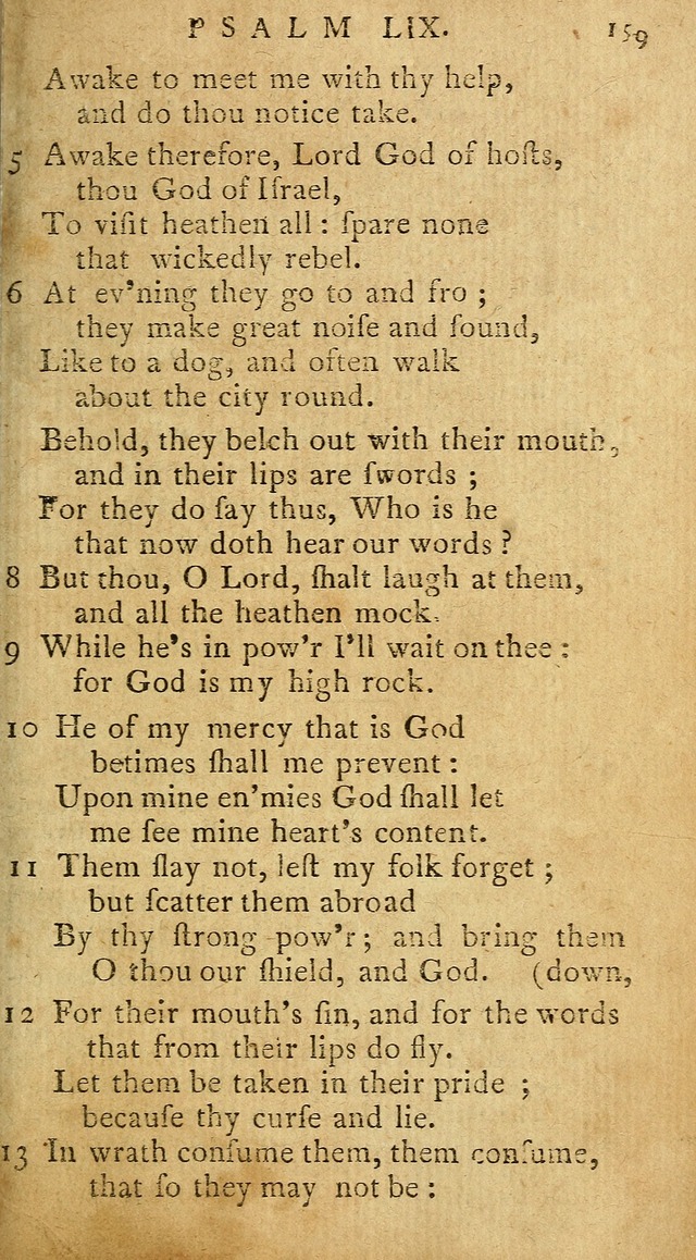 Psalms of David in metre page 159