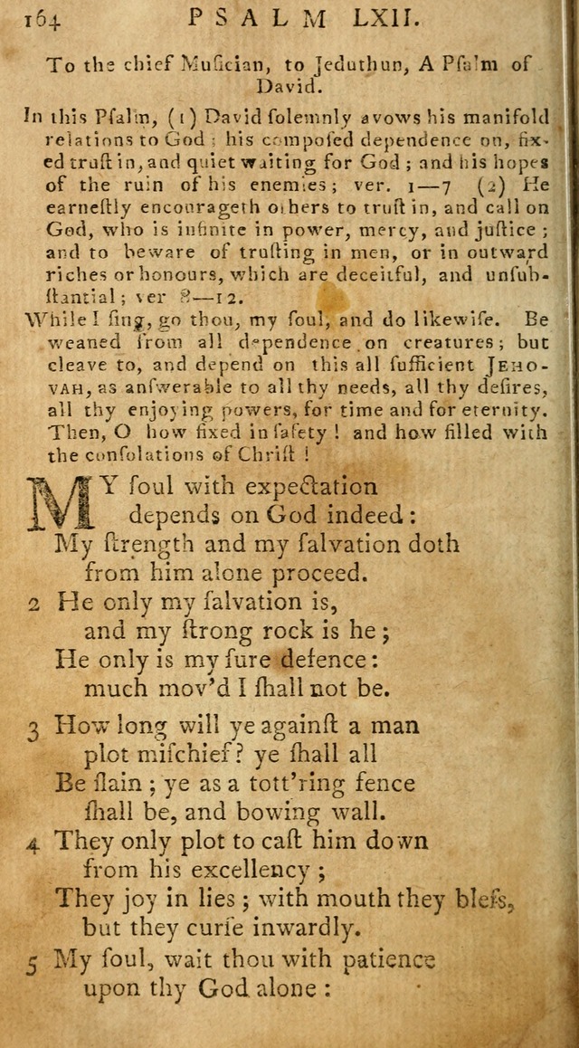 Psalms of David in metre page 164