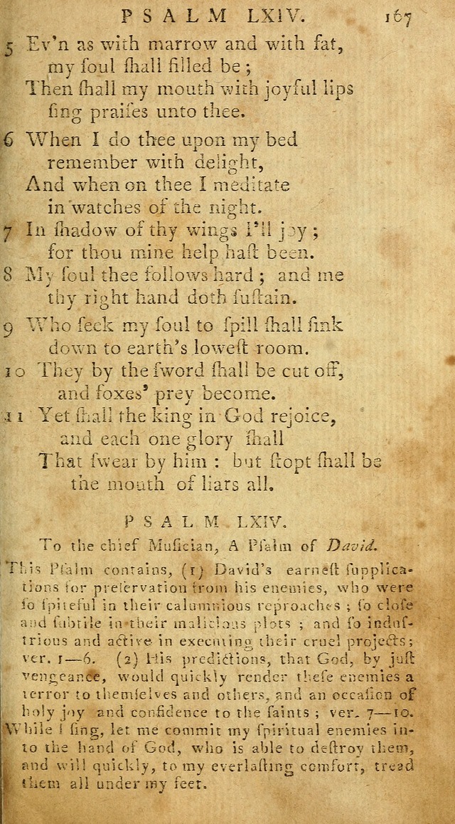 Psalms of David in metre page 167