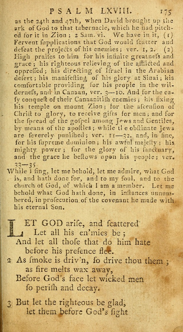 Psalms of David in metre page 175