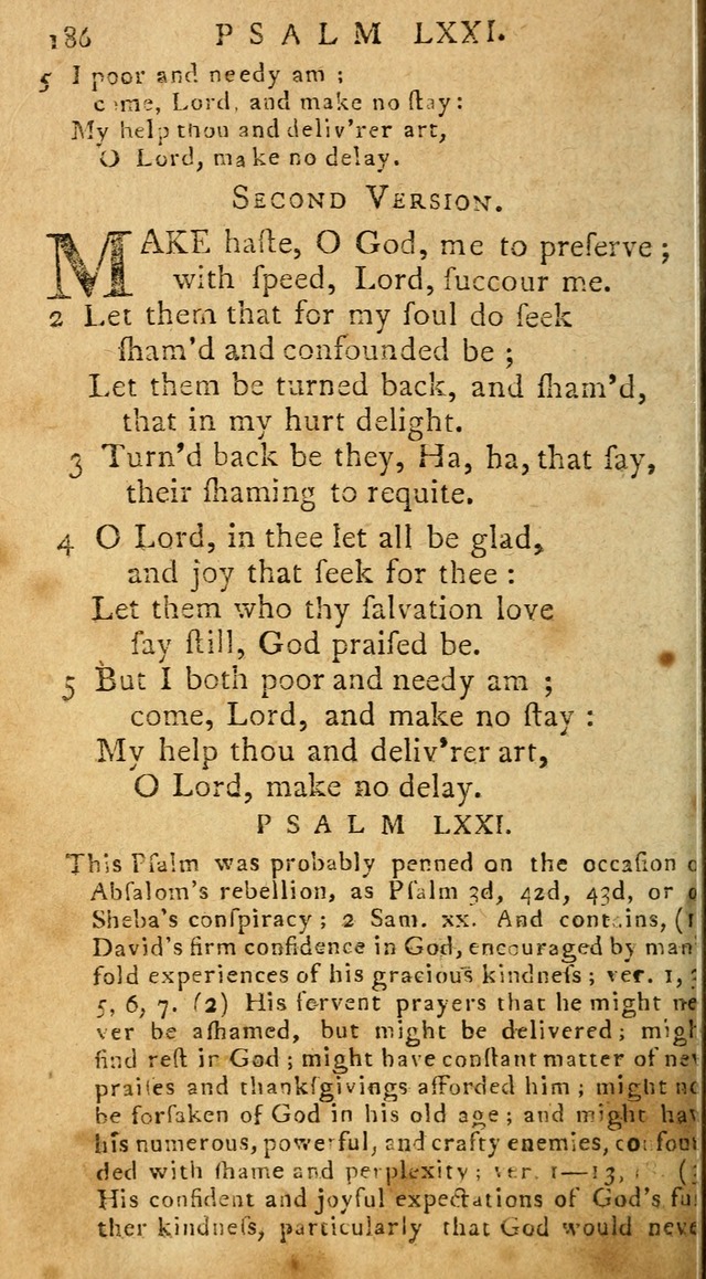 Psalms of David in metre page 186