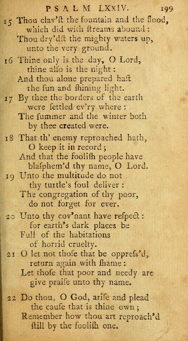 Psalms of David in metre page 197