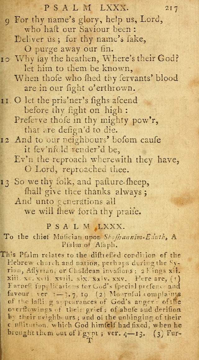 Psalms of David in metre page 215