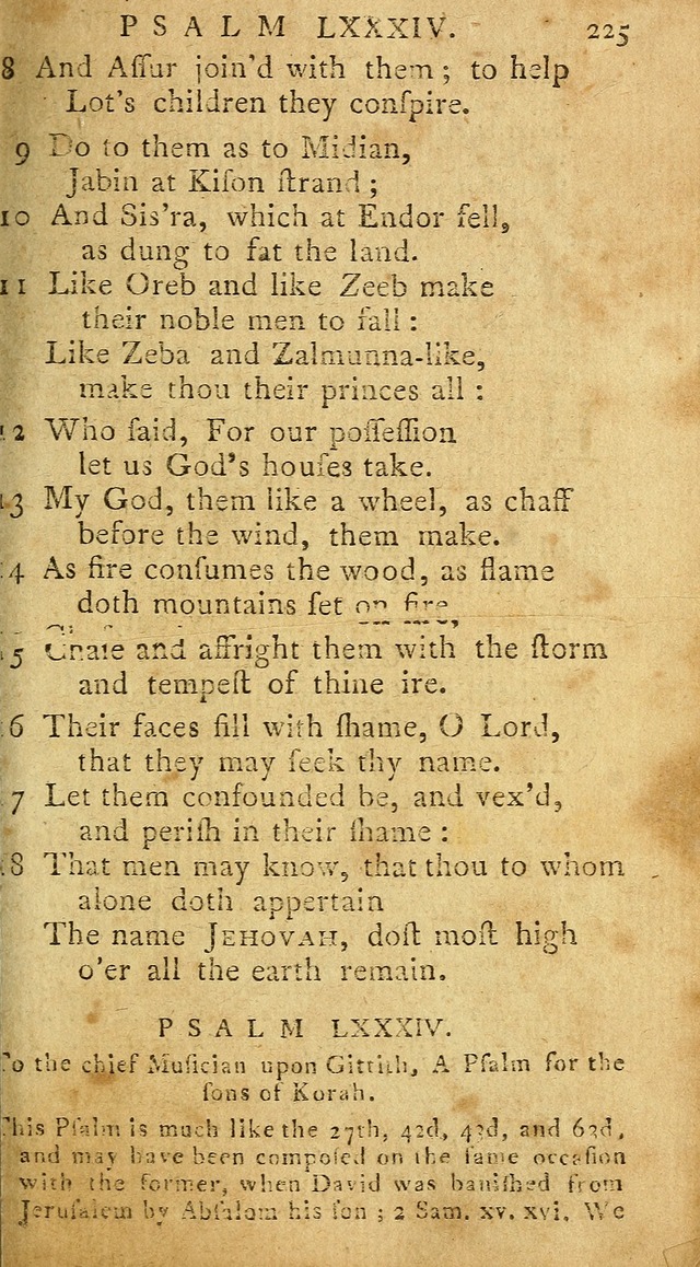 Psalms of David in metre page 223