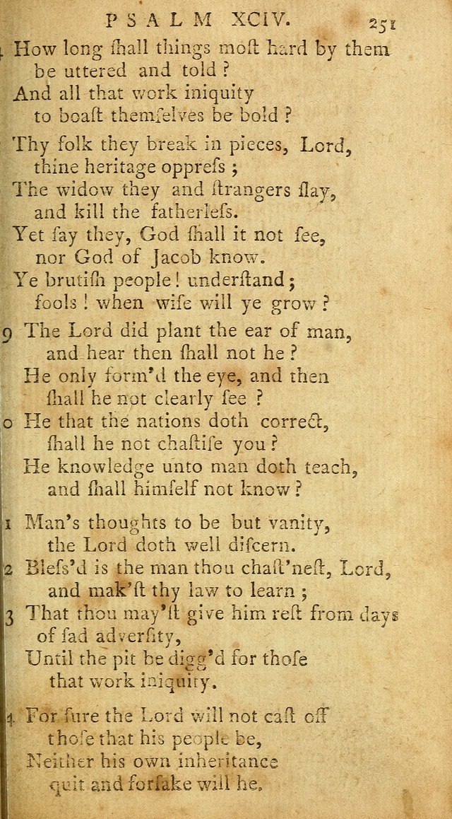 Psalms of David in metre page 249