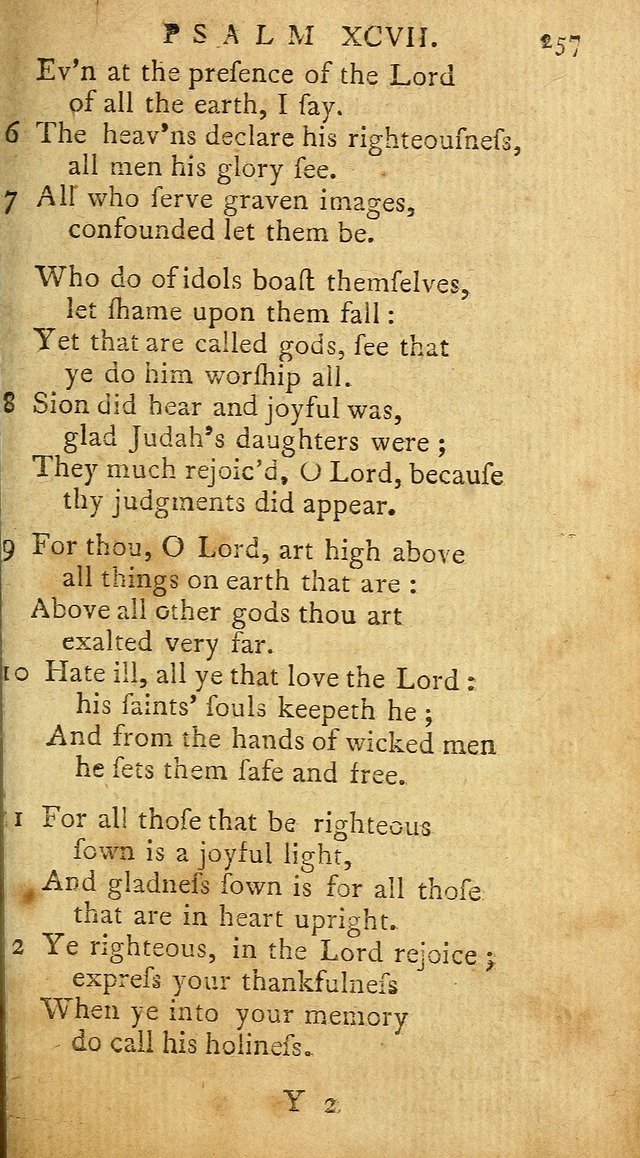 Psalms of David in metre page 255