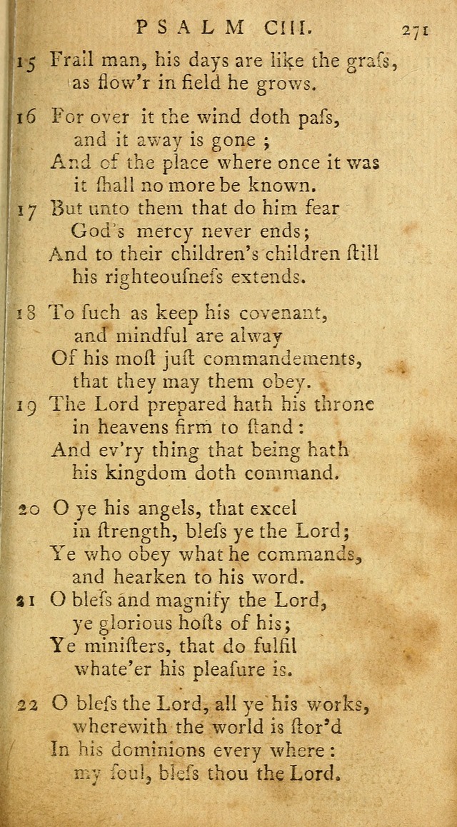 Psalms of David in metre page 269