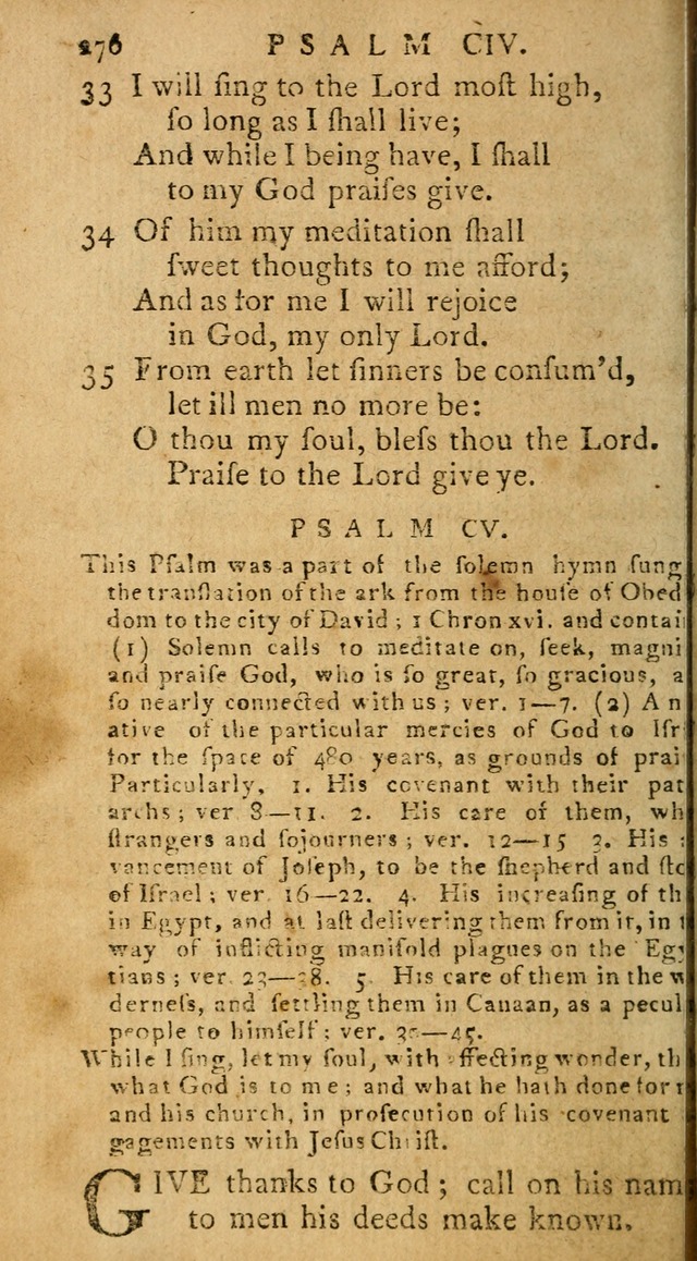 Psalms of David in metre page 274