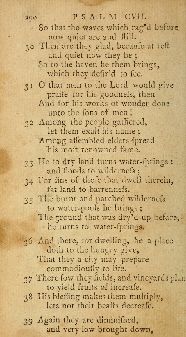 Psalms of David in metre page 288