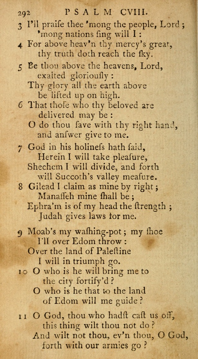 Psalms of David in metre page 290