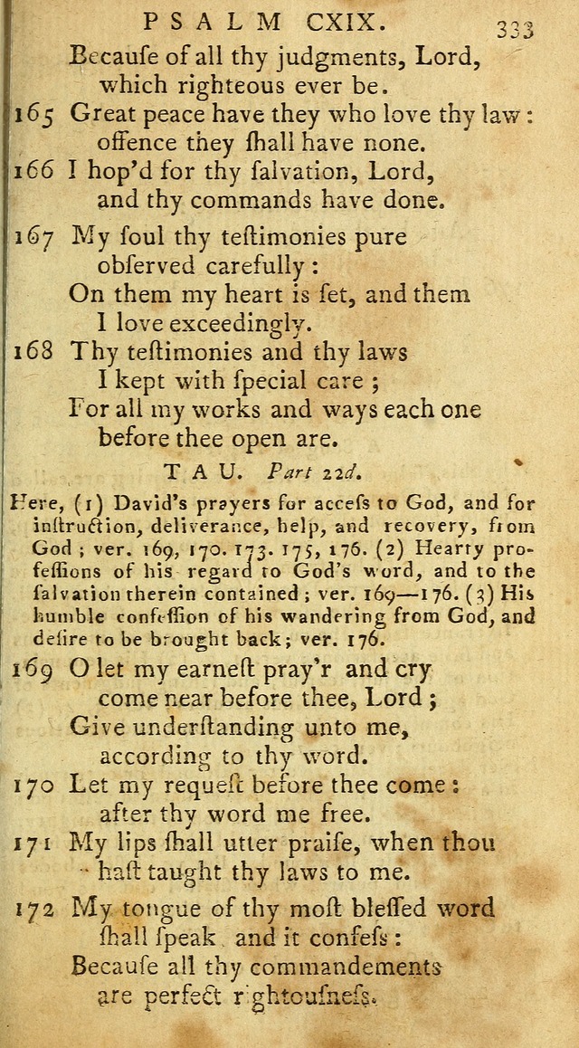 Psalms of David in metre page 331