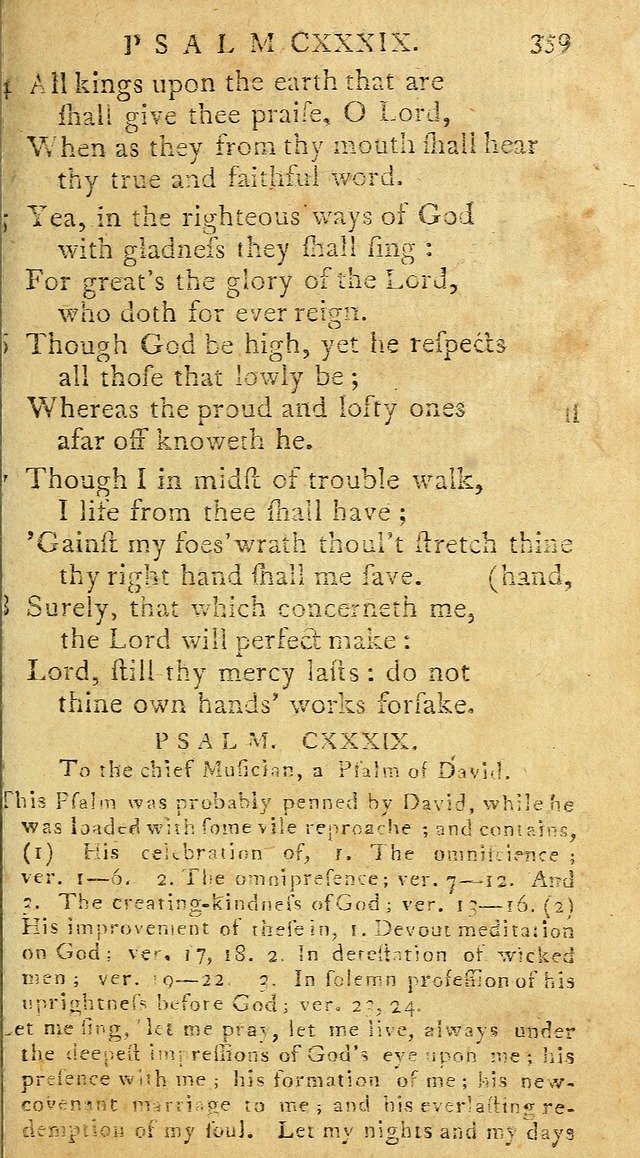 Psalms of David in metre page 357