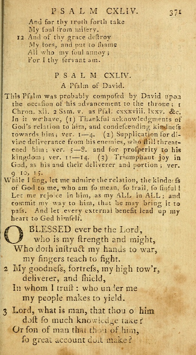 Psalms of David in metre page 369
