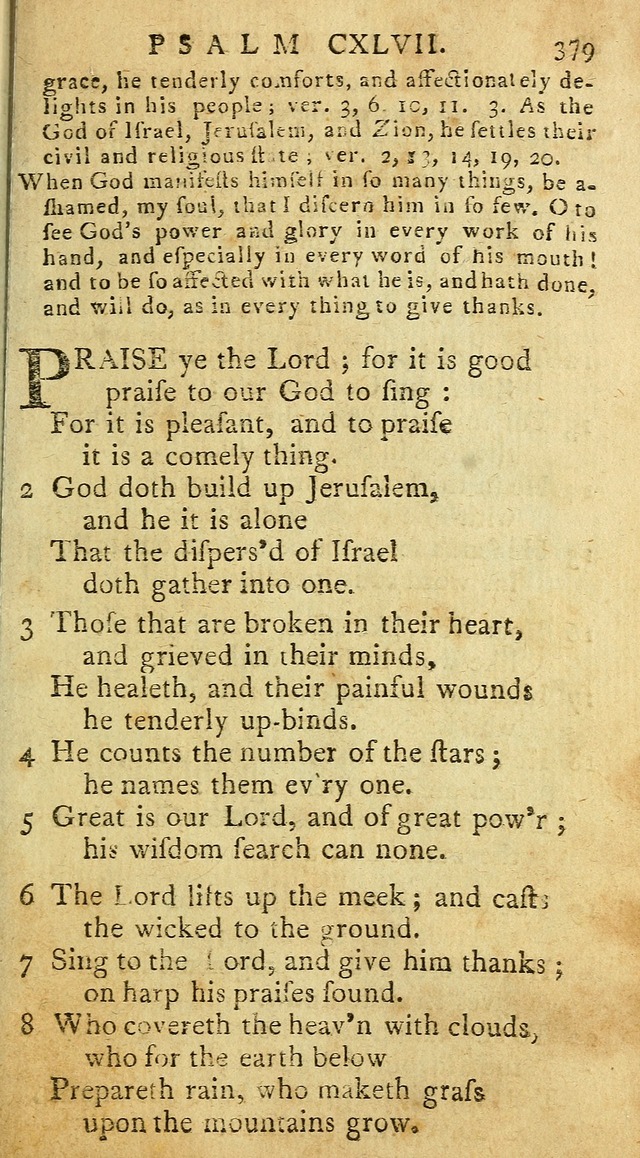 Psalms of David in metre page 377